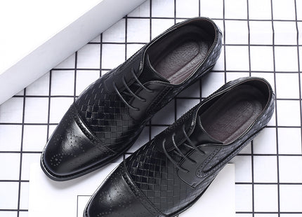 Men's Trendy Business Casual Leather Shoes