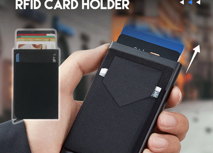 Metal Credit Card Holder Smart Wallet