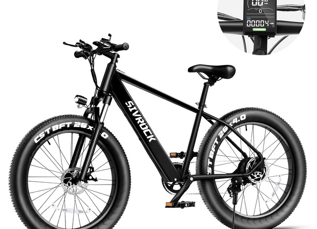 Professional Electric Bike For Adults, 26 X 4.0 Inches Fat Tire Electric Mountain Bicycle, 1000W Motor 48V 15Ah Ebike For Trail Riding, Excursion And Commute, UL And GCC Certified