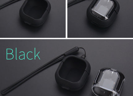 New Mini Transparent Wireless Bluetooth Headset Digital Display ENC Noise Reduction True Wireless Sports Music