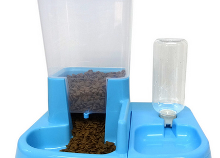 2-in-1 Automatic Pet Feeder For Food And Water - Convenient And Time-Saving Solution For Cats And Dogs