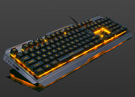 Wired gaming keyboard for notebook desktop