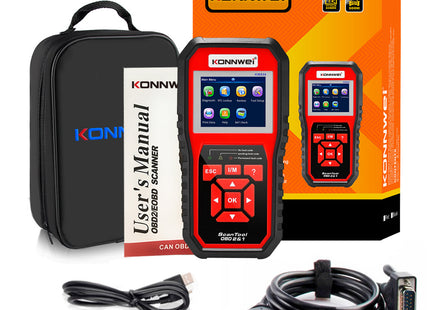 KW850 OBD2 CAN BUS Code Reader car engine fault code detector scanner