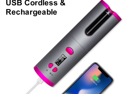 Curling Iron USB Wireless Multifunctional Charging Curler