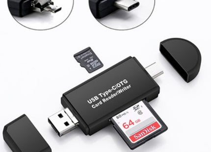 Smart Three-In-One Multi-Function Card Reader