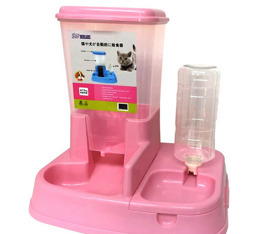 2-in-1 Automatic Pet Feeder For Food And Water - Convenient And Time-Saving Solution For Cats And Dogs
