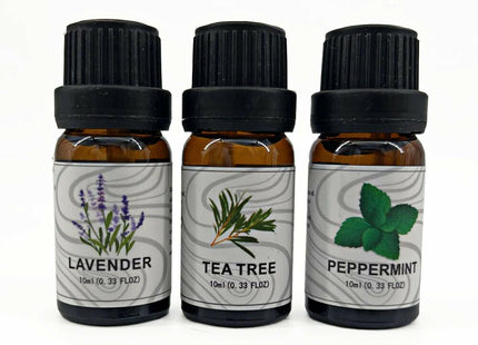 3 Pack - Aromatherapy Essential Oils Gift Set For Humidifiers Oil Diffuser Mist