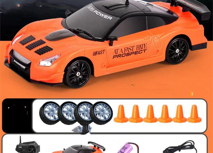 2.4G Drift Rc Car 4WD RC Drift Car Toy Remote Control GTR Model AE86 Vehicle Car RC Racing Car Toy For Children Christmas Gifts
