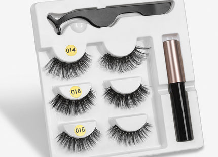 A Pair Of False Eyelashes With Magnets In Fashion