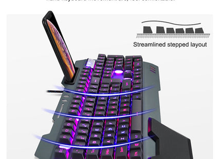 Gaming wired mechanical keyboard