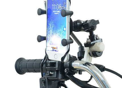 Motorcycle Mobile Phone Bracket Modification Electric Bike Bicycle Accessories Aluminum Alloy Base Bracket