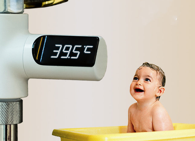 Electronic Faucet for Baby Bathing - Precise Temperature Control, Electroplating Color, ±0.5℃ Accuracy - Ensure Safe and Comfortable Bath Time for Your Baby