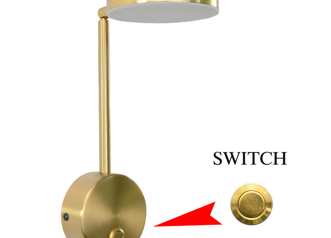 Bedside Lamp Wall Lamp Rotary Key Switch Lamp Wall Lamp Background Wall Decoration