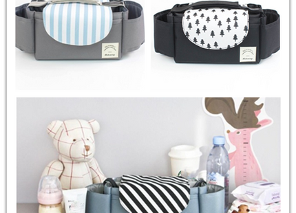 Multifunction Baby Stroller Bag Organizer Maternity Nappy Bag Stroller Accessories Cup wheelchair bag