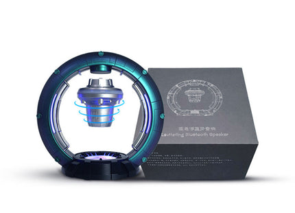 Magnetic Levitation Spacecraft UFO With Magnetic Levitation Function Bluetooth Speaker With Breathing Light