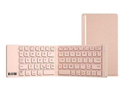 New Style Folding Bluetooth Keyboard And Mouse Set Wireless Mute Portable Keyboard For Business And Travel