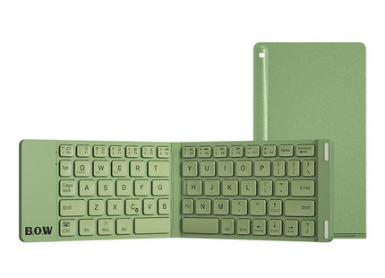 New Style Folding Bluetooth Keyboard And Mouse Set Wireless Mute Portable Keyboard For Business And Travel