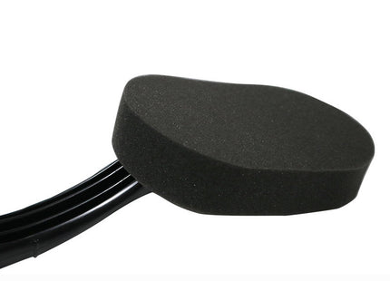 Car tire waxing long handle sponge brush