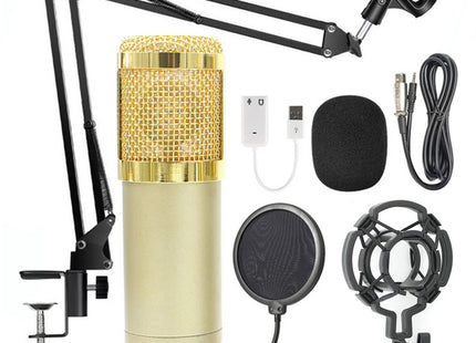 Studio Recording, Podcast Microphone, Streaming Equipment, Gaming Mic, USB Microphone, XLR Microphone, Professional Audio, Volume Enhanced, Condenser Microphone