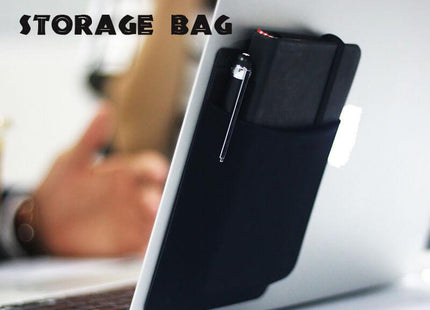 Adhesive Laptop Back Storage Bag Laptop Organizer