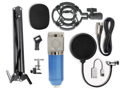 Studio Recording, Podcast Microphone, Streaming Equipment, Gaming Mic, USB Microphone, XLR Microphone, Professional Audio, Volume Enhanced, Condenser Microphone