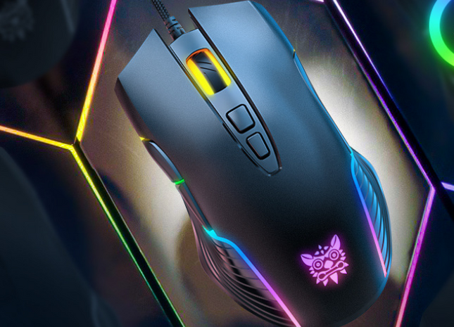 Gaming gaming mouse seven-speed DPI adjustable RGB light