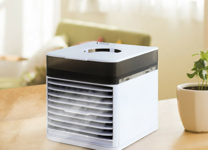 4 In 1 Personal Portable Cooler AC Air Conditioner Unit Air Fan Humidifier 4 In 1 Upgraded Portable Air Conditioner Cooling Fan 3 Speed Home Office Tent
