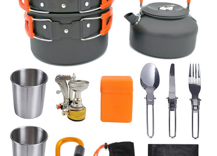 Portable camping cooker stove