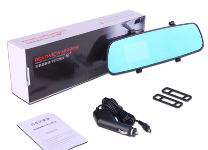 1080P HD Rearview Mirror Driving Recorder
