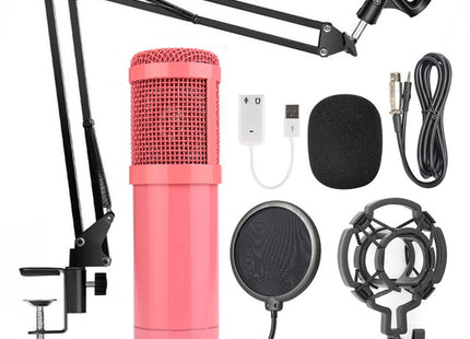 Studio Recording, Podcast Microphone, Streaming Equipment, Gaming Mic, USB Microphone, XLR Microphone, Professional Audio, Volume Enhanced, Condenser Microphone