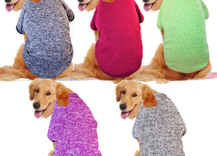 Cozy Dog Sweatshirt for Autumn and Winter - Super Soft and Big Pet Round Neck Sweater