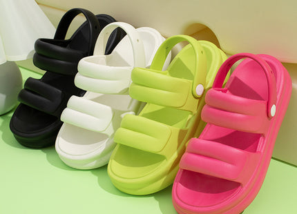 Multi-functional Thick-soled Sandals For Women Summer Outdoor Garden Slippers Beach Shoes