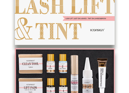 ICONSIGN Lash Lift EyeLash Eyebrow Dye Tint Kit Lashes Perm Set Brow Lamination Makeup Tools