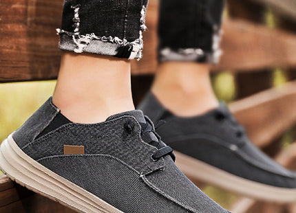 Large Size Canvas Shoes Men's Casual Loafers Old Beijing Cloth