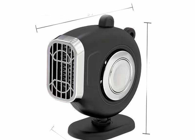 Warm Cold Dual Use Car Low Noise Defog Windscreen Fan Heater Demister Car Heater Fan Heater Window Mist Remover