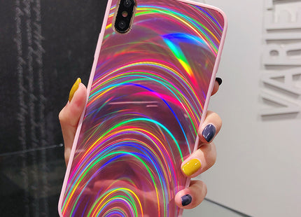 Rainbow Mirror Soft Case Phone Case