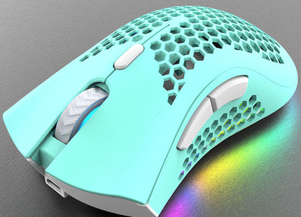 Wireless mouse game luminous RGB electric charging mouse