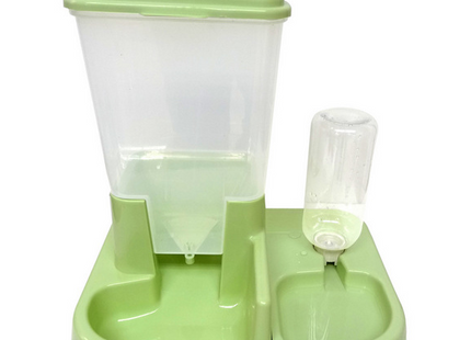 2-in-1 Automatic Pet Feeder For Food And Water - Convenient And Time-Saving Solution For Cats And Dogs