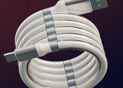 Magnetic data cable