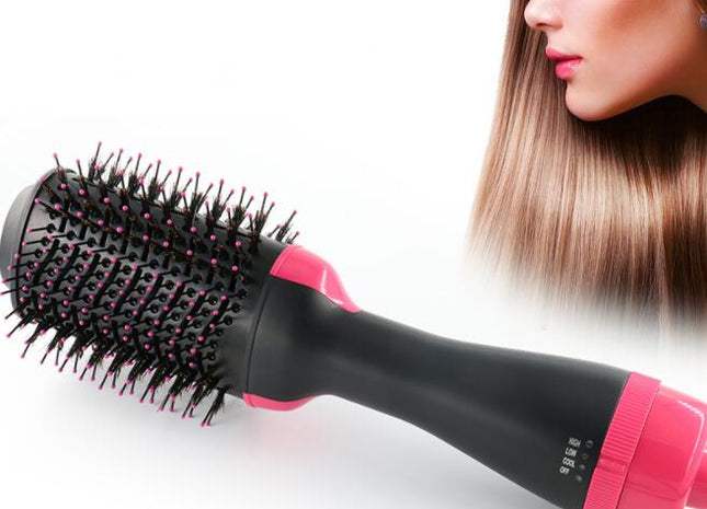 One-Step Electric Hair Dryer Comb Multifunctional Comb Straightener Hair Curling