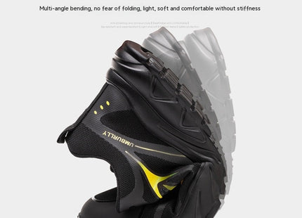Work Anti-smashing And Anti-penetration Steel Toe Cap Safety Shoes