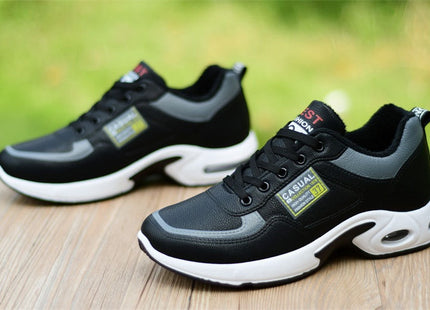 Waterproof Leather Shoes Casual Running