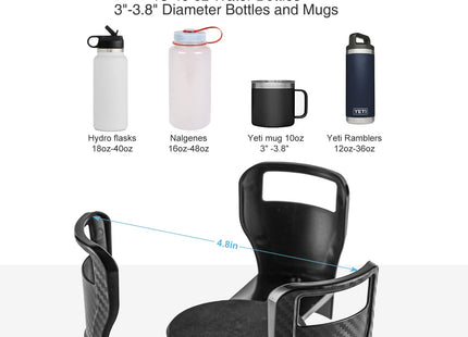 Car Drinking Bottle Holder 360 Degrees Rotatable Water Cup Holder Sunglasses Phone Organizer Storage Car Interior Accessories