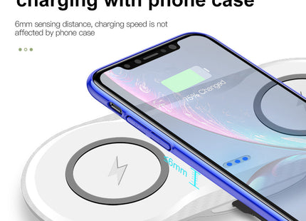 Wireless Charger Dual Mobile Phone Charger