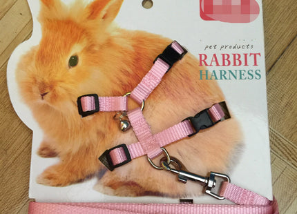 Pet Leash Lead Harness - Perfect for Small Dogs, Rabbits, Guinea Pigs, Cats - Various Colors