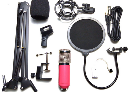 Studio Recording, Podcast Microphone, Streaming Equipment, Gaming Mic, USB Microphone, XLR Microphone, Professional Audio, Volume Enhanced, Condenser Microphone