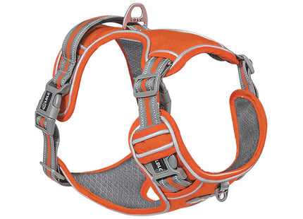 Reflective Dog Harness - Durable, Easy to Wear, No-Choke Chest Strap - Ideal for Outdoor Activities and Night-time Visibility