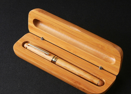 Bamboo Pen Bamboo Pen Pen Ball Pen Lettering Customer Gift Hard Pen Neutral Bamboo Pen