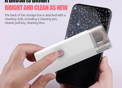 Multifunctional Bluetooth Headset Cleaning Pen Set Keyboard Cleaner Cleaning Tools Cleaner Keycap Puller Kit
