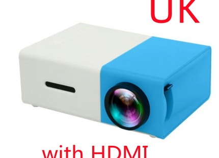 Portable Projector 3D Hd Led Home Theater Cinema HDMI-compatible Usb Audio Projector Yg300 Mini Projector